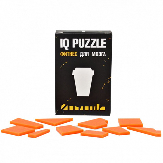 Головоломка IQ Puzzle, кофейный стаканчик с логотипом  заказать по выгодной цене в кибермаркете AvroraStore