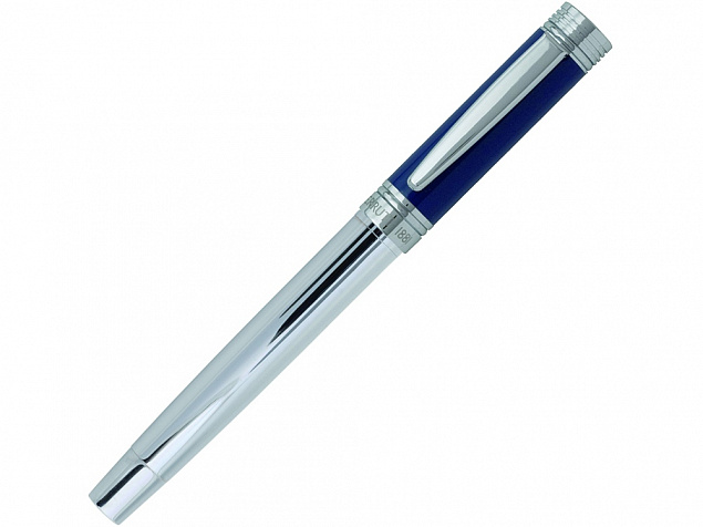 Ручка роллер «Zoom Azur» с логотипом  заказать по выгодной цене в кибермаркете AvroraStore