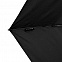 Зонт складной Luft Trek, черный с логотипом  заказать по выгодной цене в кибермаркете AvroraStore
