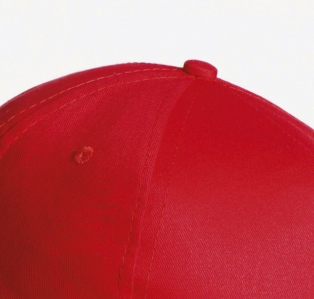 Бейсболка Buzz, красная с логотипом  заказать по выгодной цене в кибермаркете AvroraStore