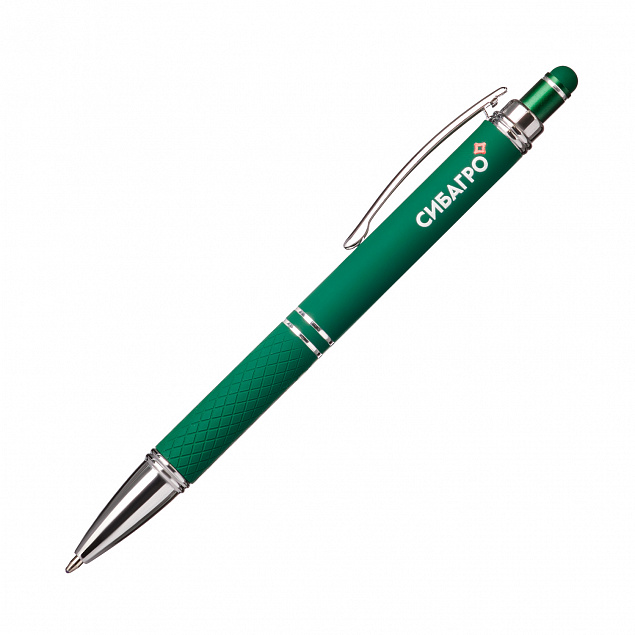 Шариковая ручка Alt, зеленый с логотипом  заказать по выгодной цене в кибермаркете AvroraStore