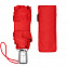 Складной зонт Alu Drop, 4 сложения, автомат, красный с логотипом  заказать по выгодной цене в кибермаркете AvroraStore