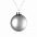 Елочный шар Finery Matt, 8 см, матовый черный с логотипом  заказать по выгодной цене в кибермаркете AvroraStore