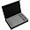 Коробка Silk с ложементом под ежедневник и ручку, черная с логотипом  заказать по выгодной цене в кибермаркете AvroraStore