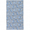 Плед Sever, голубой с логотипом  заказать по выгодной цене в кибермаркете AvroraStore