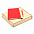 Подарочный набор Клайд, (красный) с логотипом  заказать по выгодной цене в кибермаркете AvroraStore