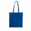CARACAS. Сумка из 100% хлопка, Королевский синий с логотипом  заказать по выгодной цене в кибермаркете AvroraStore