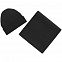 Шапка Real Talk, черная с логотипом  заказать по выгодной цене в кибермаркете AvroraStore