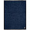 Плед Grasse, синий с логотипом  заказать по выгодной цене в кибермаркете AvroraStore