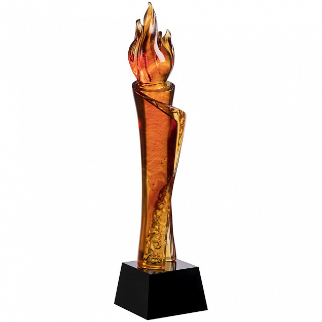 Стела Glasso Flame с логотипом  заказать по выгодной цене в кибермаркете AvroraStore