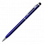 Шариковая ручка Touch Tip, синяя с логотипом  заказать по выгодной цене в кибермаркете AvroraStore