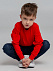 Свитшот детский Toima kids, красный с логотипом  заказать по выгодной цене в кибермаркете AvroraStore