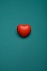 Антистресс «Сердце», красный с логотипом  заказать по выгодной цене в кибермаркете AvroraStore