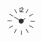 Настенные часы Blink, черные с логотипом  заказать по выгодной цене в кибермаркете AvroraStore