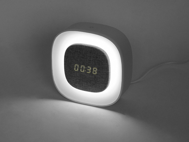 Беспроводные часы с датчиком освещенности и подсветкой «Night Watch» с логотипом  заказать по выгодной цене в кибермаркете AvroraStore