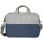 Конференц-сумка BEAM NOTE, серый/темно-синий, 39х30х6.5 см, ткань верха: 100% полиамид, под-д: 100%п с логотипом  заказать по выгодной цене в кибермаркете AvroraStore