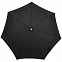 Складной зонт Alu Drop, 3 сложения, 7 спиц, автомат, черный с логотипом  заказать по выгодной цене в кибермаркете AvroraStore