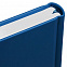 Ежедневник Favor Metal, недатированный, синий с логотипом  заказать по выгодной цене в кибермаркете AvroraStore
