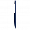 Ручка шариковая "Mercury", темно-синий, покрытие soft touch с логотипом  заказать по выгодной цене в кибермаркете AvroraStore
