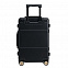 Чемодан Metal Luggage, черный с логотипом  заказать по выгодной цене в кибермаркете AvroraStore