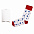Носки подарочные  "Елки" в упаковке с логотипом  заказать по выгодной цене в кибермаркете AvroraStore