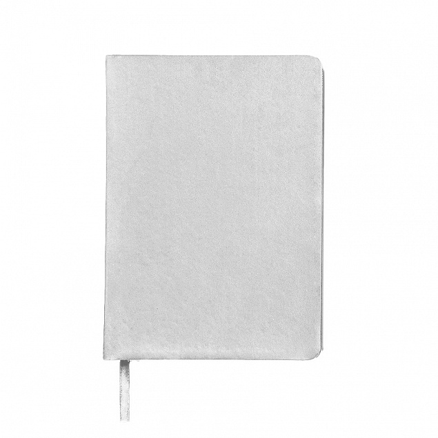 Ежедневник недатированный Duncan, А5,  белый, белый блок с логотипом  заказать по выгодной цене в кибермаркете AvroraStore