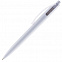 Ручка шариковая Bento, белая с логотипом  заказать по выгодной цене в кибермаркете AvroraStore