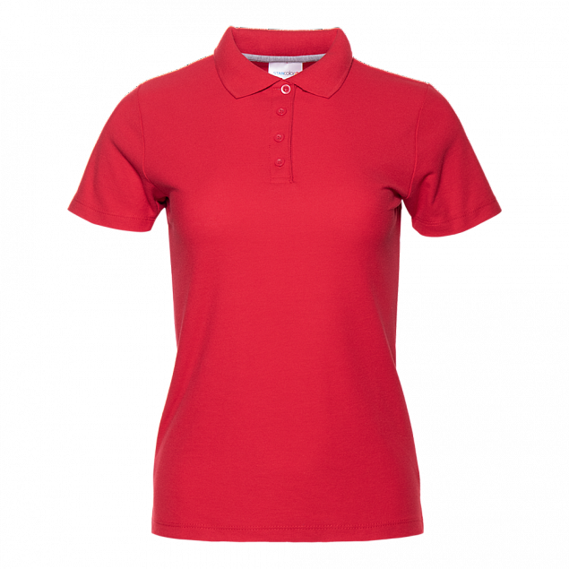 Рубашка поло StanWomen Красный с логотипом  заказать по выгодной цене в кибермаркете AvroraStore