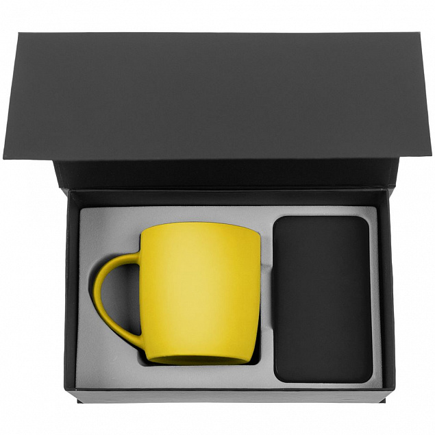 Набор Impression, желтый с черным с логотипом  заказать по выгодной цене в кибермаркете AvroraStore