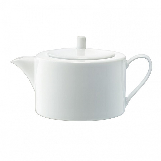 Чайник заварочный Dine Straight, белый с логотипом  заказать по выгодной цене в кибермаркете AvroraStore
