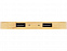 USB-хаб с беспроводной зарядкой из бамбука «Plato», 5 Вт с логотипом  заказать по выгодной цене в кибермаркете AvroraStore