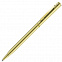Ручка шариковая SLIM GOLD с логотипом  заказать по выгодной цене в кибермаркете AvroraStore