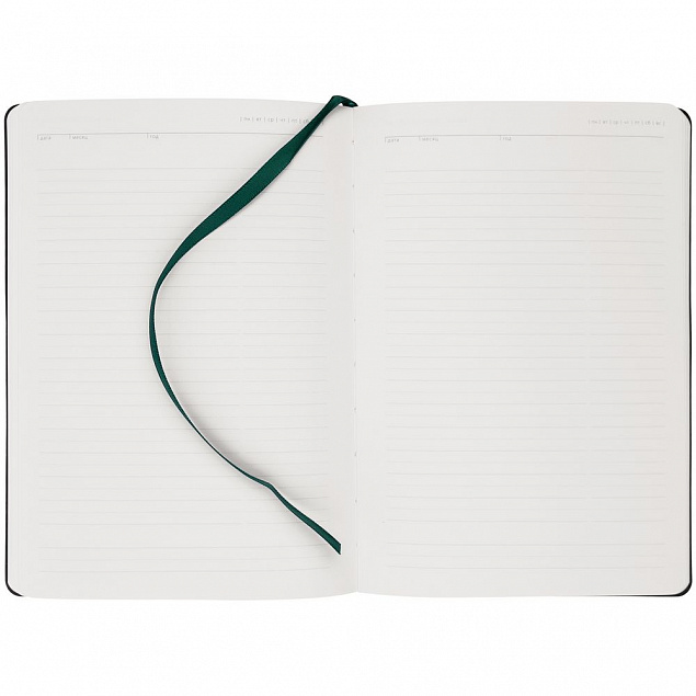 Ежедневник Fredo, недатированный, зеленый с логотипом  заказать по выгодной цене в кибермаркете AvroraStore