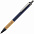 Ручка шариковая Cork, белая с логотипом  заказать по выгодной цене в кибермаркете AvroraStore