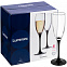 Набор бокалов для шампанского «Домино» с логотипом  заказать по выгодной цене в кибермаркете AvroraStore