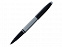 Ручка-роллер Calais Matte Gray and Black Lacquer с логотипом  заказать по выгодной цене в кибермаркете AvroraStore