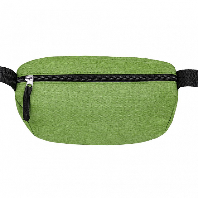 Поясная сумка Handy Dandy, зеленая с логотипом  заказать по выгодной цене в кибермаркете AvroraStore