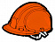 Флешка «Каска», оранжевая, 8 Гб с логотипом  заказать по выгодной цене в кибермаркете AvroraStore