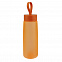 Бутылка для воды Flappy - Оранжевый OO с логотипом  заказать по выгодной цене в кибермаркете AvroraStore