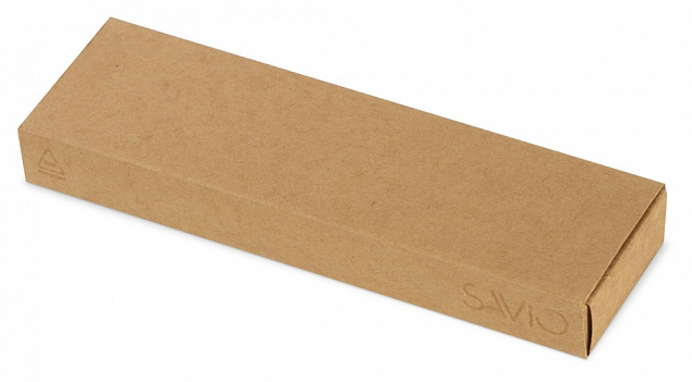 Футляр для 2 ручек из переработанного картона «Recycard» с логотипом  заказать по выгодной цене в кибермаркете AvroraStore