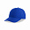 Бейсболка RECY SIX, синий, 6 клиньев, 100 % переработанный полиэстер, липучка с логотипом  заказать по выгодной цене в кибермаркете AvroraStore