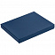 Коробка Overlap, синяя с логотипом  заказать по выгодной цене в кибермаркете AvroraStore