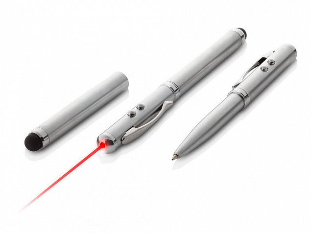 Ручка-стилус шариковая "Sovereign" с лазерной указкой с логотипом  заказать по выгодной цене в кибермаркете AvroraStore