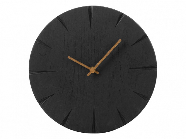 Часы деревянные «Валери» с логотипом  заказать по выгодной цене в кибермаркете AvroraStore