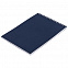 Блокнот Nettuno в линейку, синий с логотипом  заказать по выгодной цене в кибермаркете AvroraStore