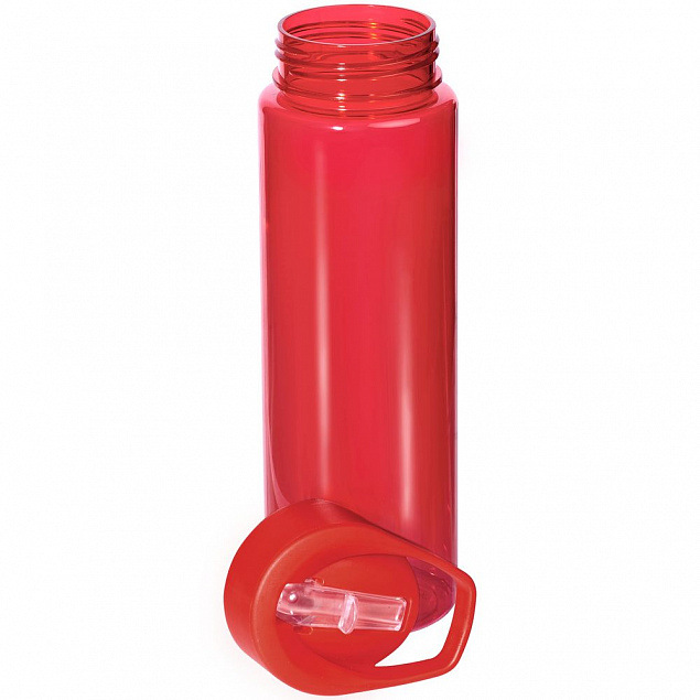 Бутылка для воды Holo, красная с логотипом  заказать по выгодной цене в кибермаркете AvroraStore