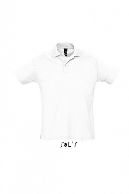Джемпер (рубашка-поло) SUMMER II мужская,Белый L с логотипом  заказать по выгодной цене в кибермаркете AvroraStore