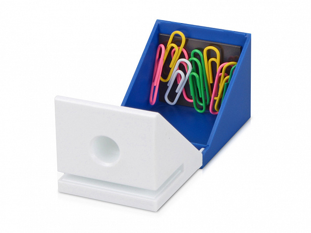 Подставка для визиток, ручки и скрепок «Куб» с логотипом  заказать по выгодной цене в кибермаркете AvroraStore