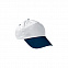 Бейсболка PROMOTION (двухцветная) - Темно-синий XX с логотипом  заказать по выгодной цене в кибермаркете AvroraStore