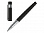 Ручка роллер Loop Black с логотипом  заказать по выгодной цене в кибермаркете AvroraStore